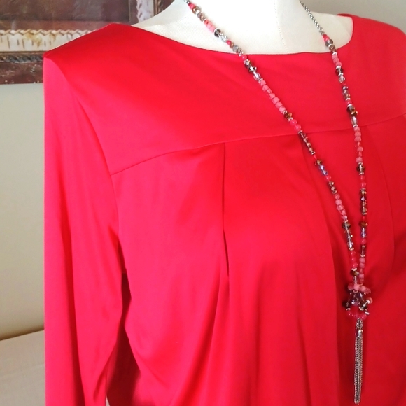 Sz L Red Dress by RACHEL RA CHEL ROY - Picture 2 of 8